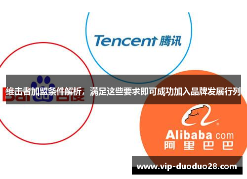 维击者加盟条件解析，满足这些要求即可成功加入品牌发展行列