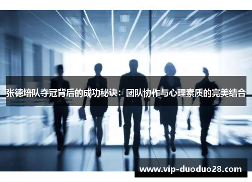 张德培队夺冠背后的成功秘诀：团队协作与心理素质的完美结合