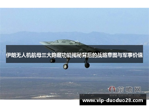 伊朗无人机航母三大隐藏功能揭秘背后的战略意图与军事价值