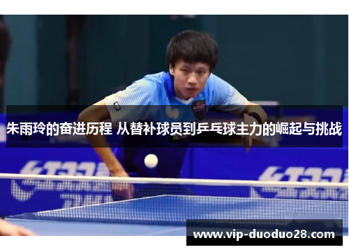 朱雨玲的奋进历程 从替补球员到乒乓球主力的崛起与挑战